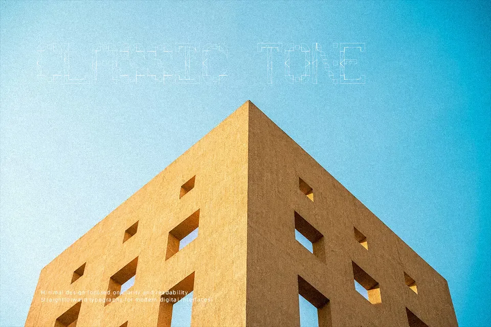 Second Wind Font Geometric Font Preview for Headline