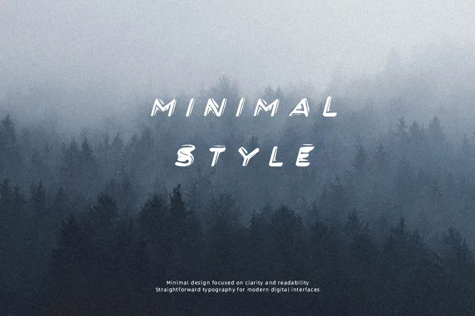 Secret Files Font Font Preview for Dark Headline