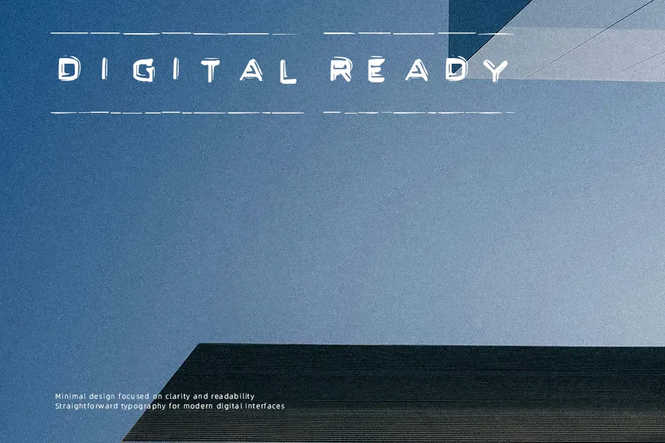 Secret Files Font Geometric Font Preview for Packaging