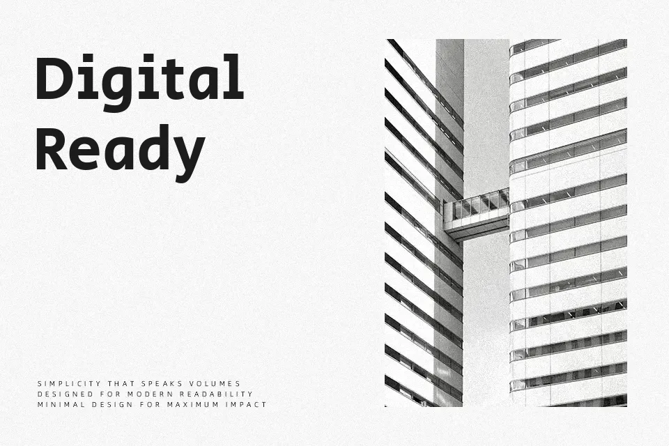 Secular One Font Geometric Font Preview
