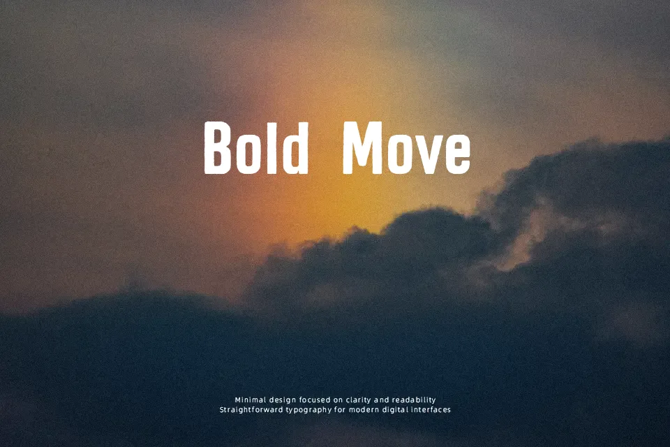 Semi Strong Font Display Font Preview for Headline