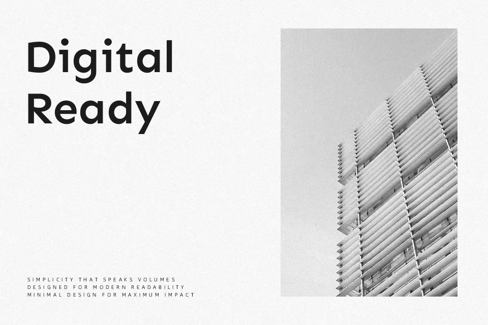 Sen Font Font Preview for Professional Mood