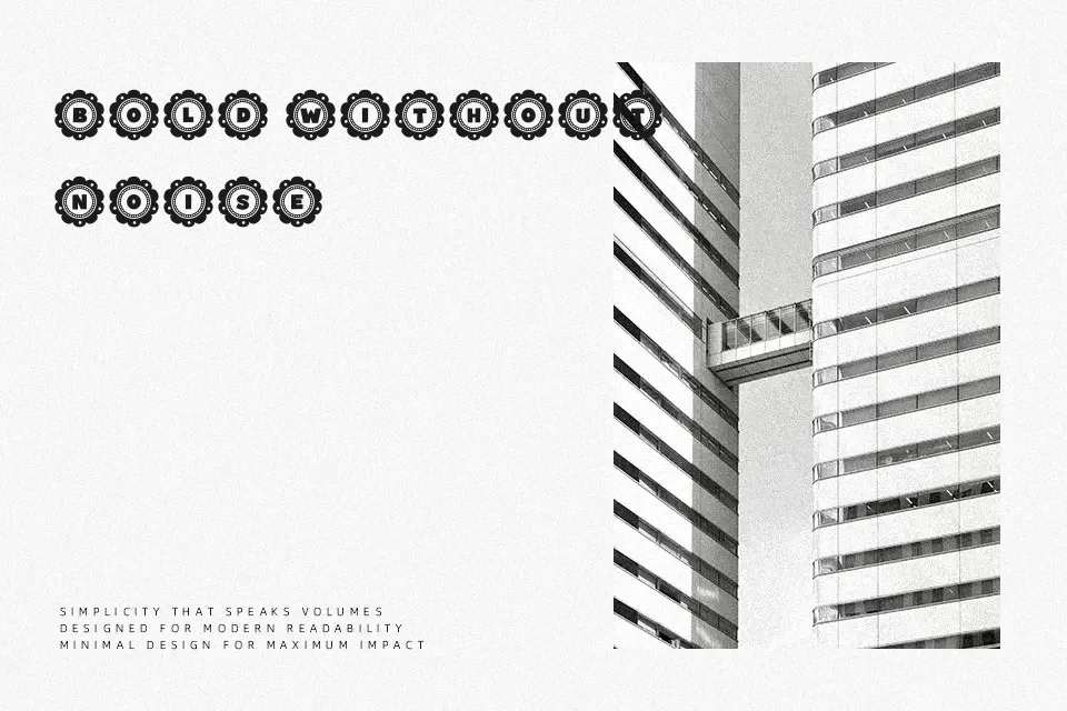 Sence Font Sans Serif Font Preview for Headline