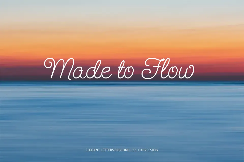 Send Flowers Font Font Preview for Playful Branding