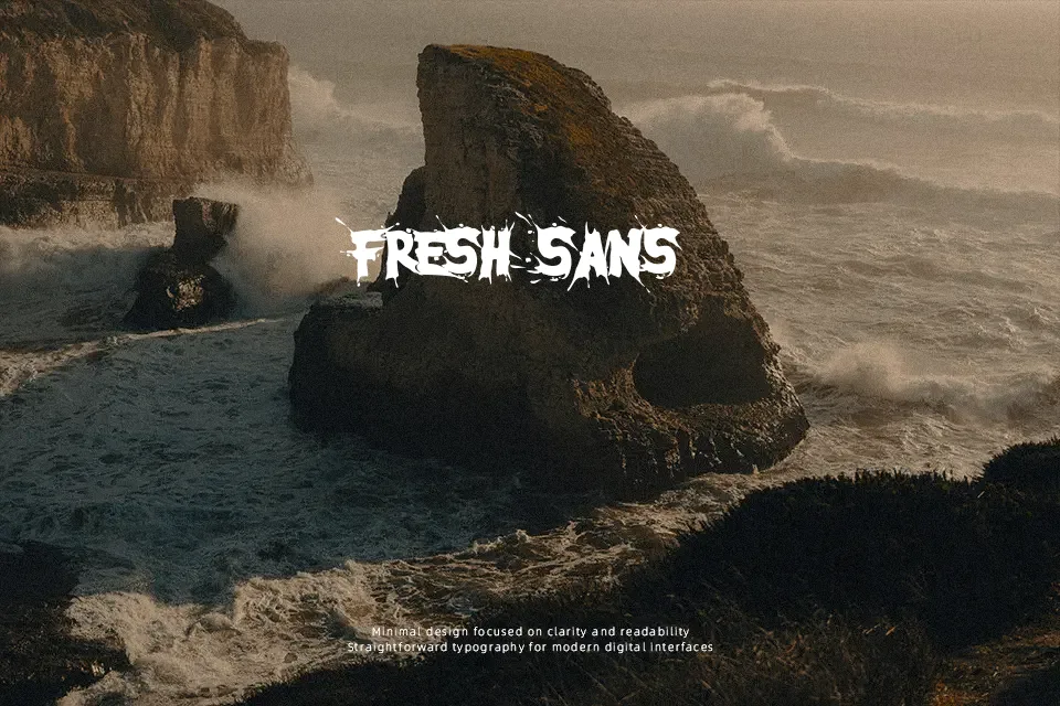 Sengatz Font Brush Font Preview for Poster