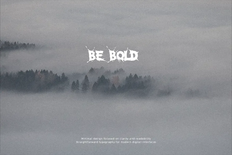 Sengatz Font Font Preview for Bold Gaming