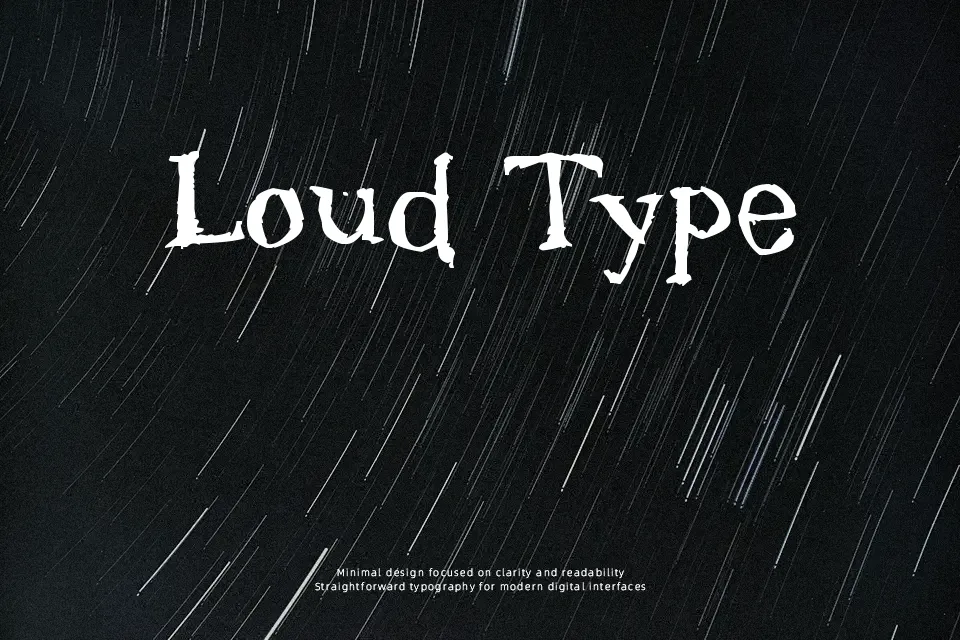 Serif Sketch Font Serif Font Preview for Editorial
