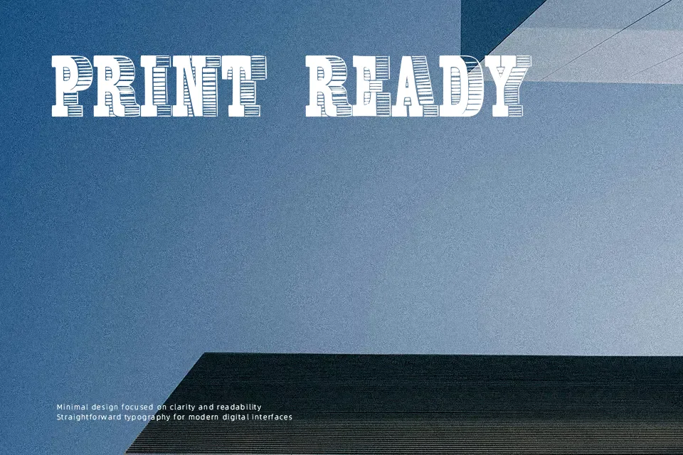 Shady Characters Font Font Preview for Bold Advertising