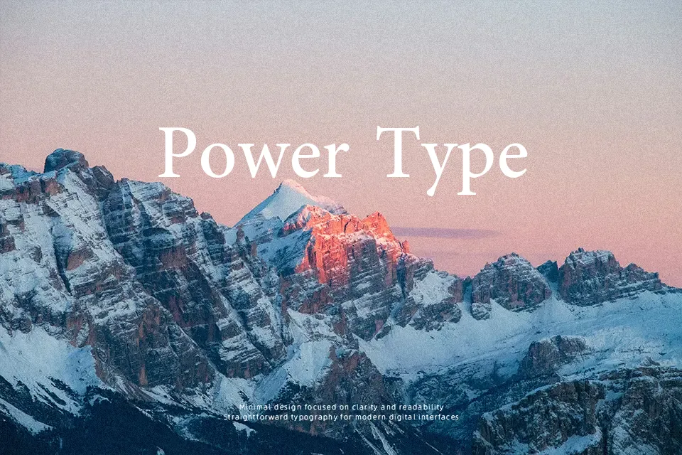 Shafarik Font Font Preview for Serious Mood