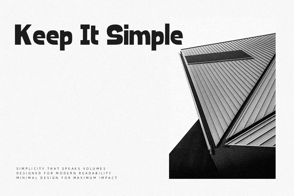 Shake Mouth Font Font Preview for Vintage Packaging