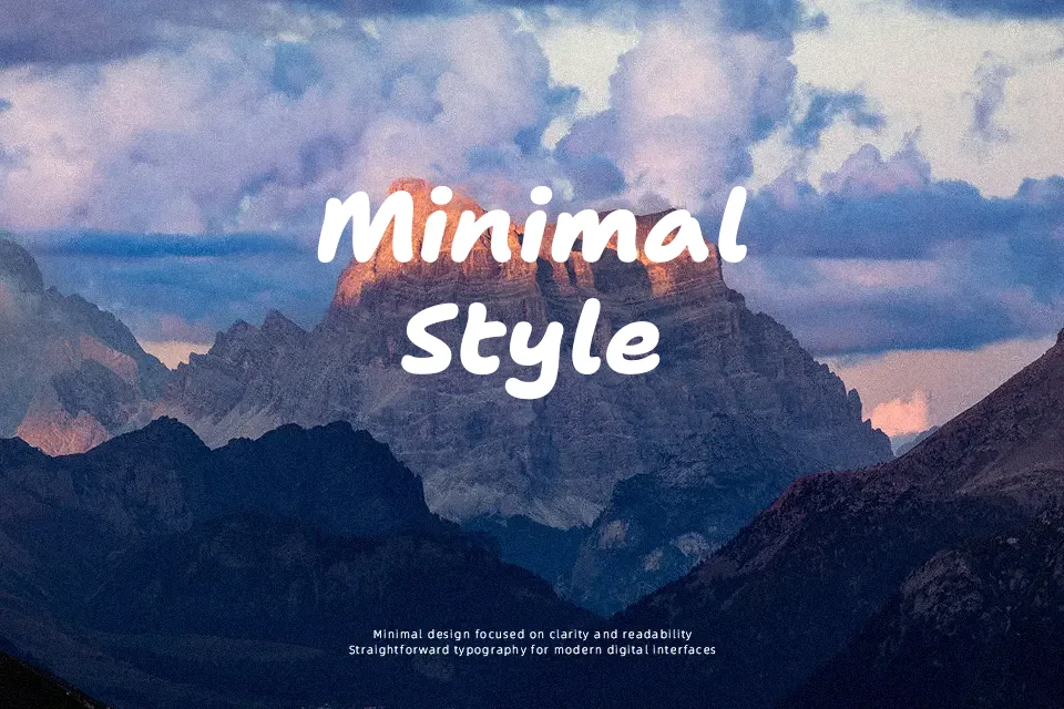 Shantell Sans Font Sans Serif Font Preview for Film