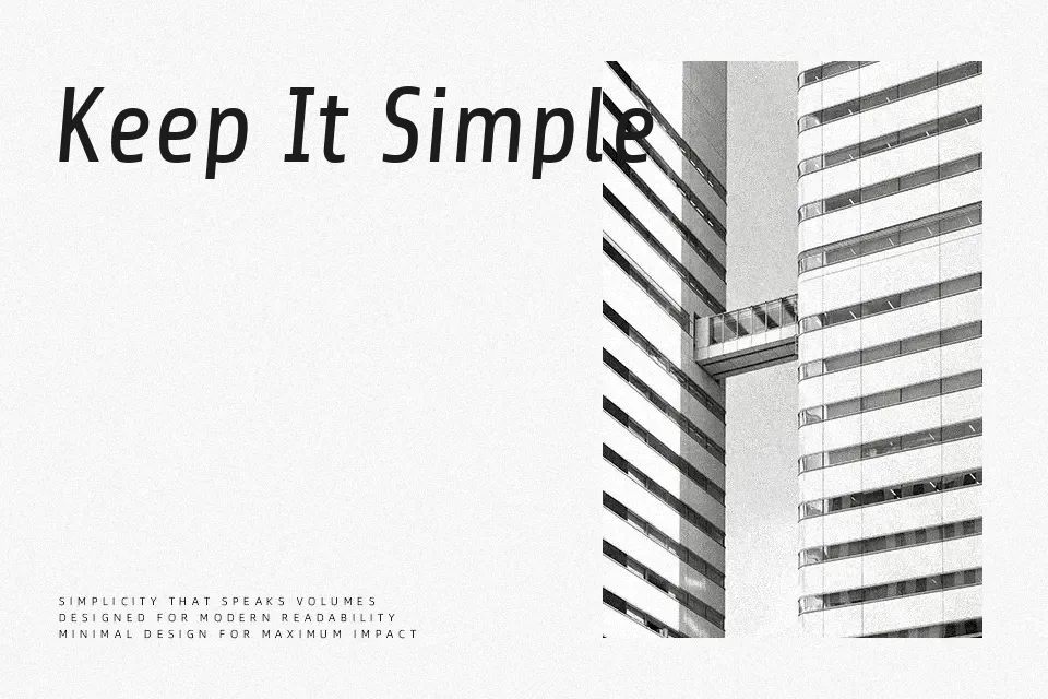 Share Font Font Preview for Modern Headline