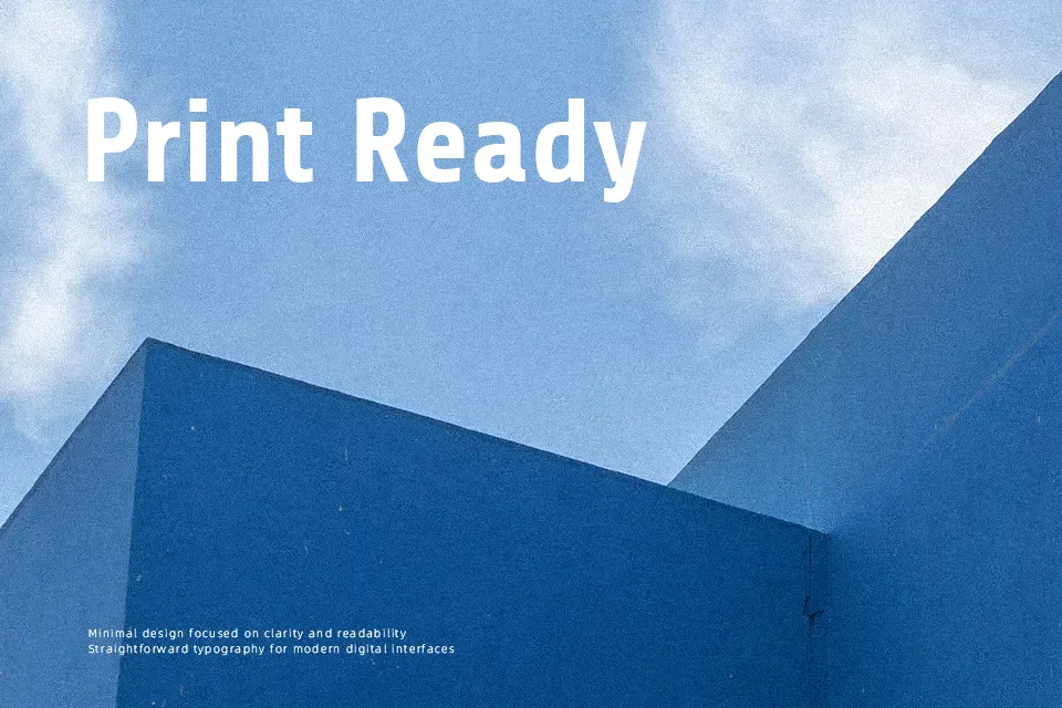 Share Font Geometric Font Preview for Body Text