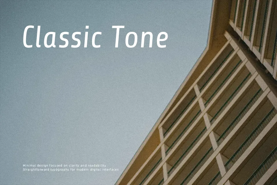 Share Font Geometric Font Preview for Branding
