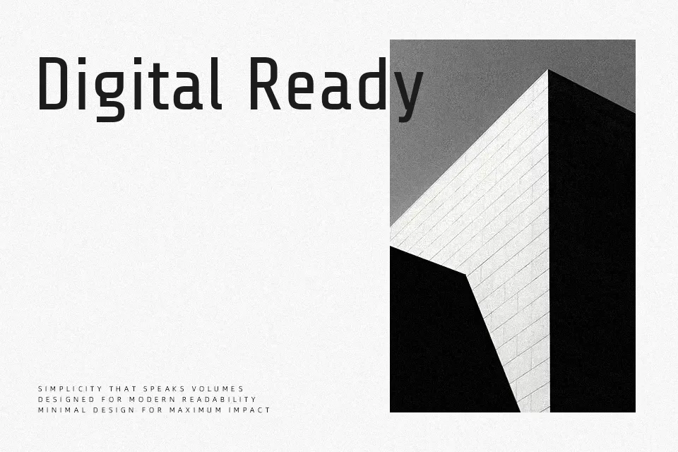 Share Tech Font Sans Serif Font Preview for Website