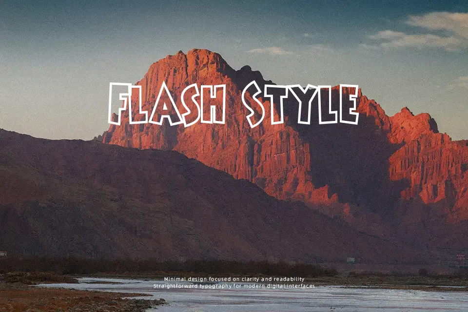 Shermlock Font Font Preview for Energetic Mood