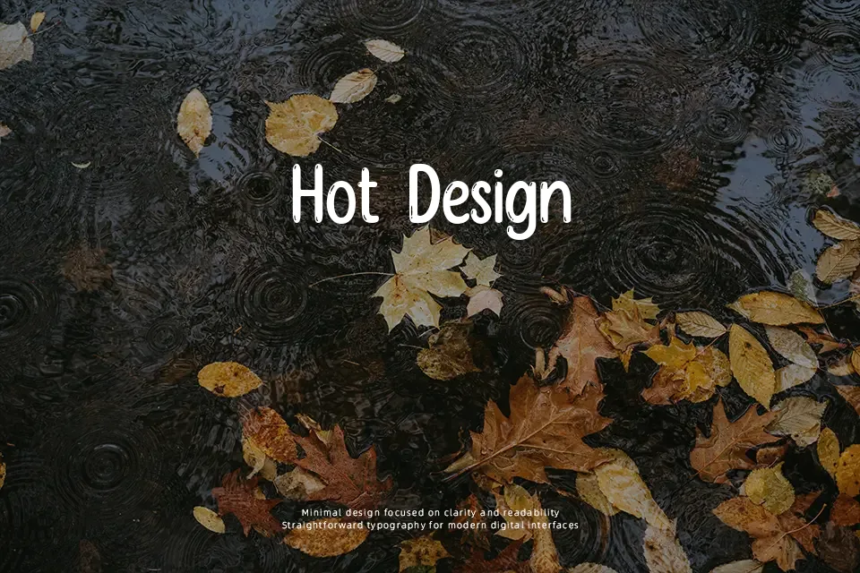 Shiny Flakes Font Decorative Font Preview for Packaging