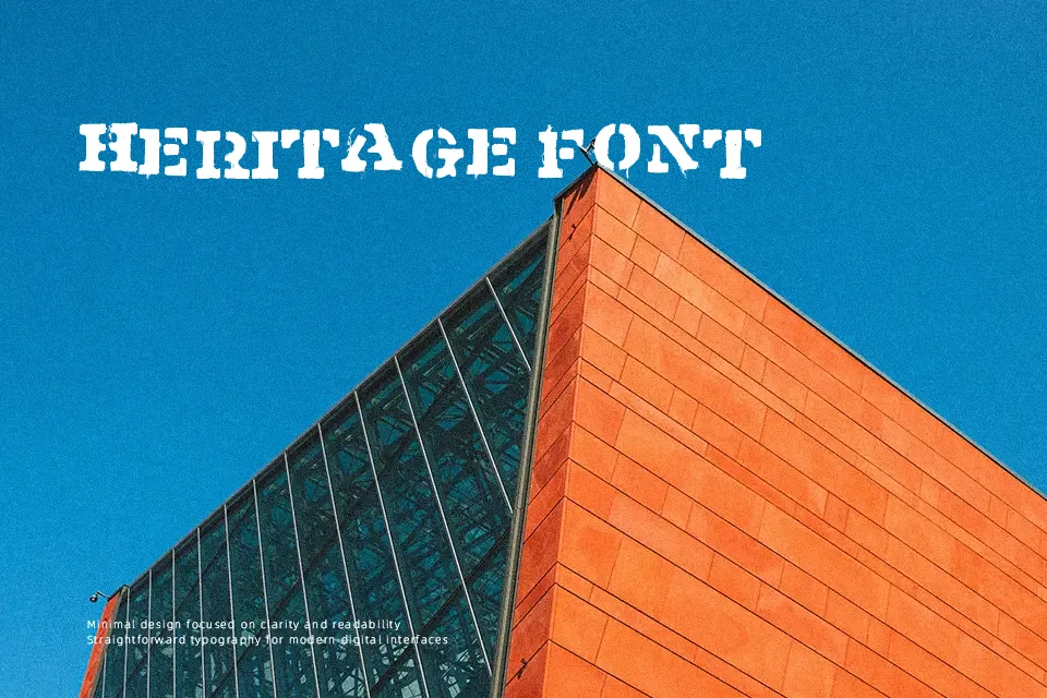 Shipment Font Font Preview for Serious Mood
