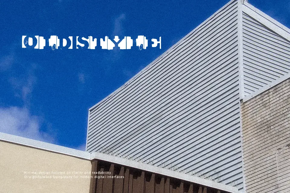 Shipment Font Font Preview for Rough Packaging