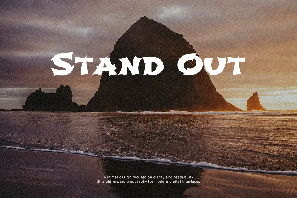 Shojumaru Font Font Preview for Creative Mood