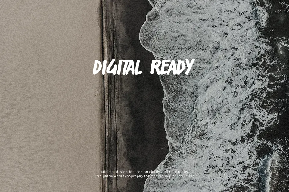 Shorelines Display Font Font Preview for Energetic Branding