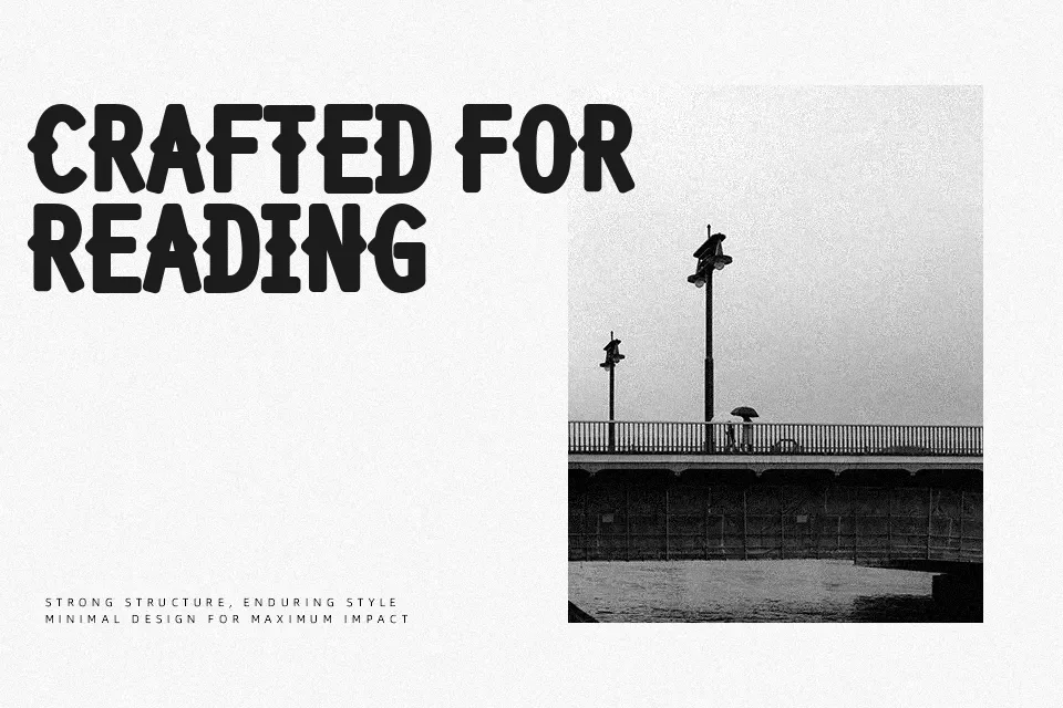 Shourtcut Font Slab Serif Font Preview for Advertising