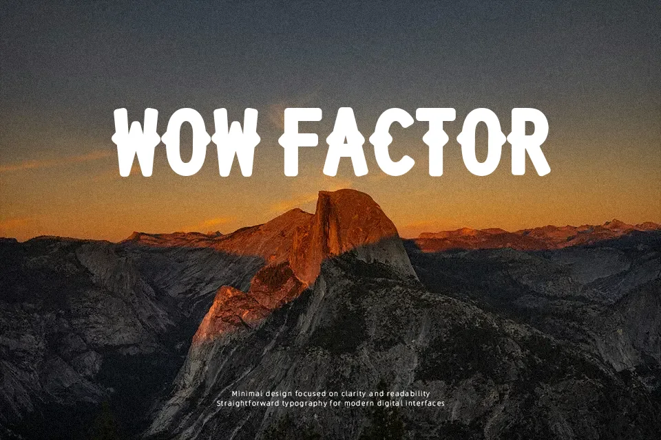 Shourtcut Font Slab Serif Font Preview for Advertising