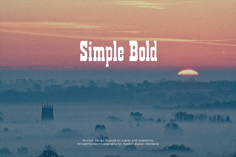 Showguide Font Font Preview for Bold Poster