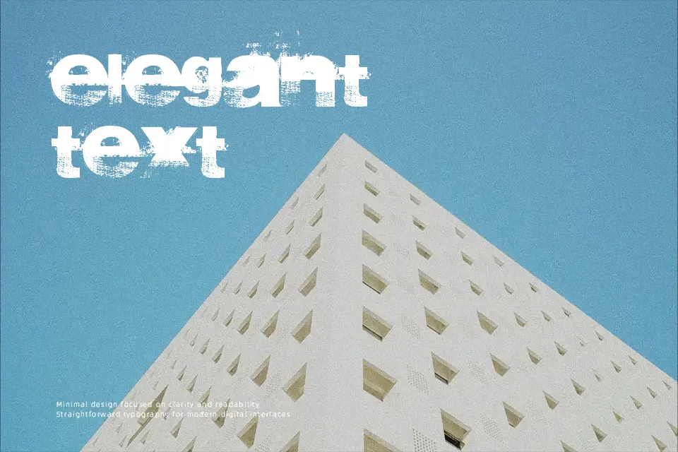 Sidewalk Font Font Preview for Grunge Music