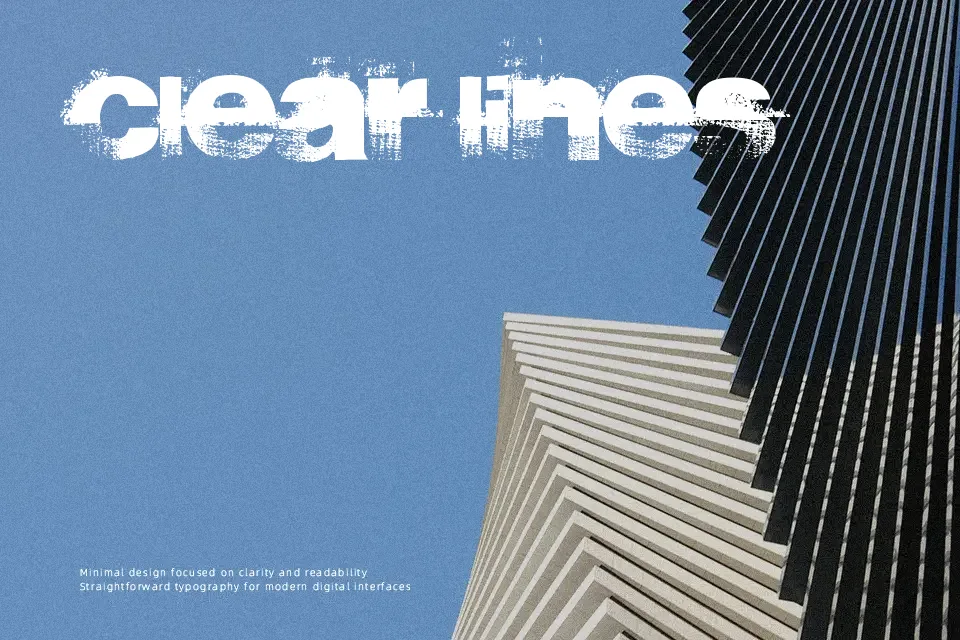 Sidewalk Font Font Preview for Dramatic Packaging