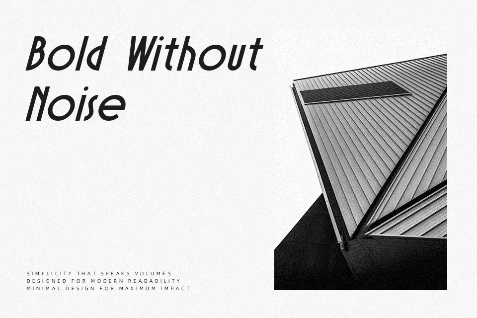 Sierra Madre Font Sans Serif Font Preview for Headline