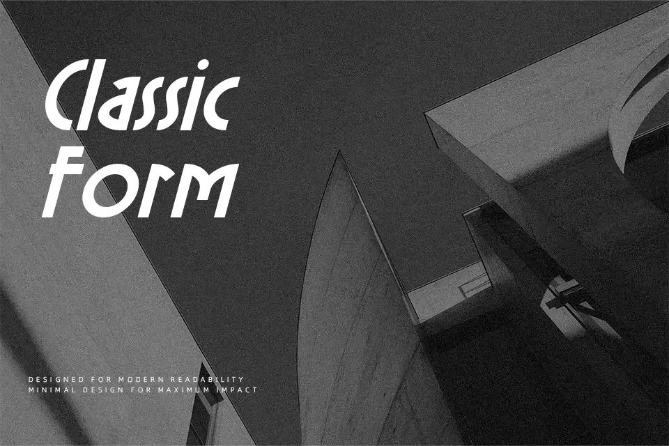 Sierra Madre Font Font Preview for Elegant Logo