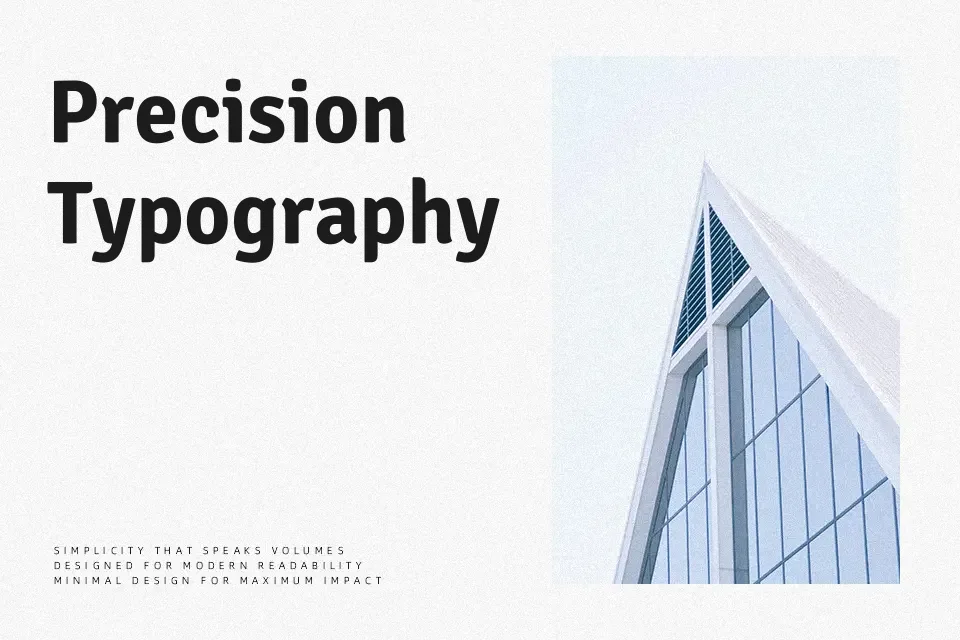 Signika Negative Font Font Preview for Modern Advertising