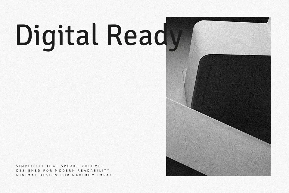 Signika Negative Font Sans Serif Font Preview
