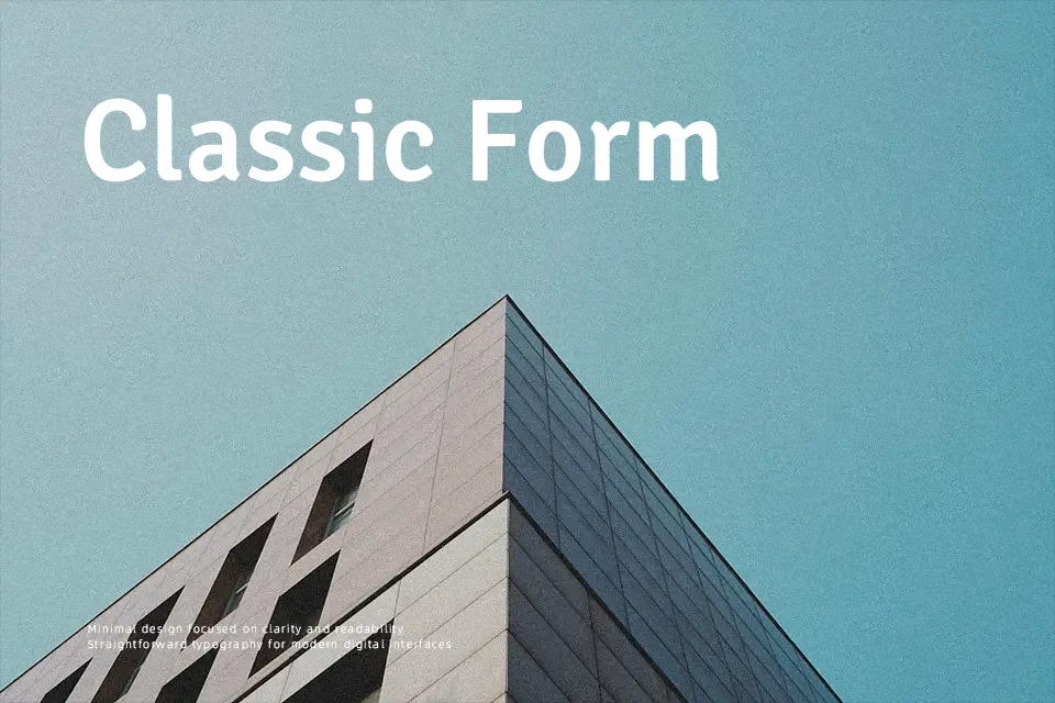 Signika Negative Font Sans Serif Font Preview for Headline