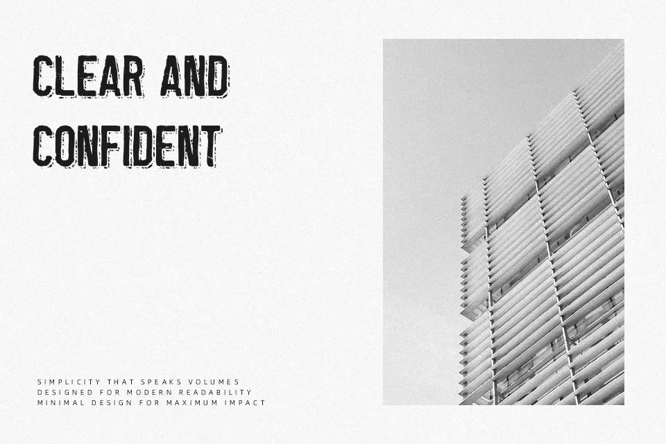 Silent Broadcast Font Font Preview for Dark Mood