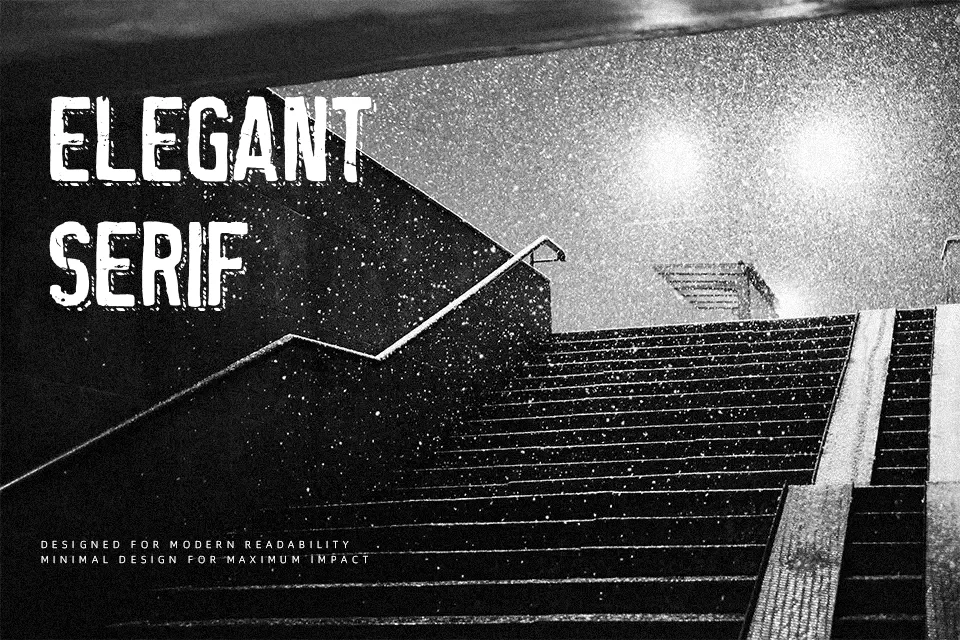 Silent Broadcast Font Decorative Font Preview