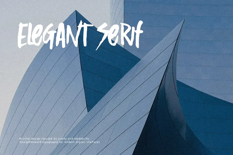Silent Forest Font Font Preview for Dramatic Mood
