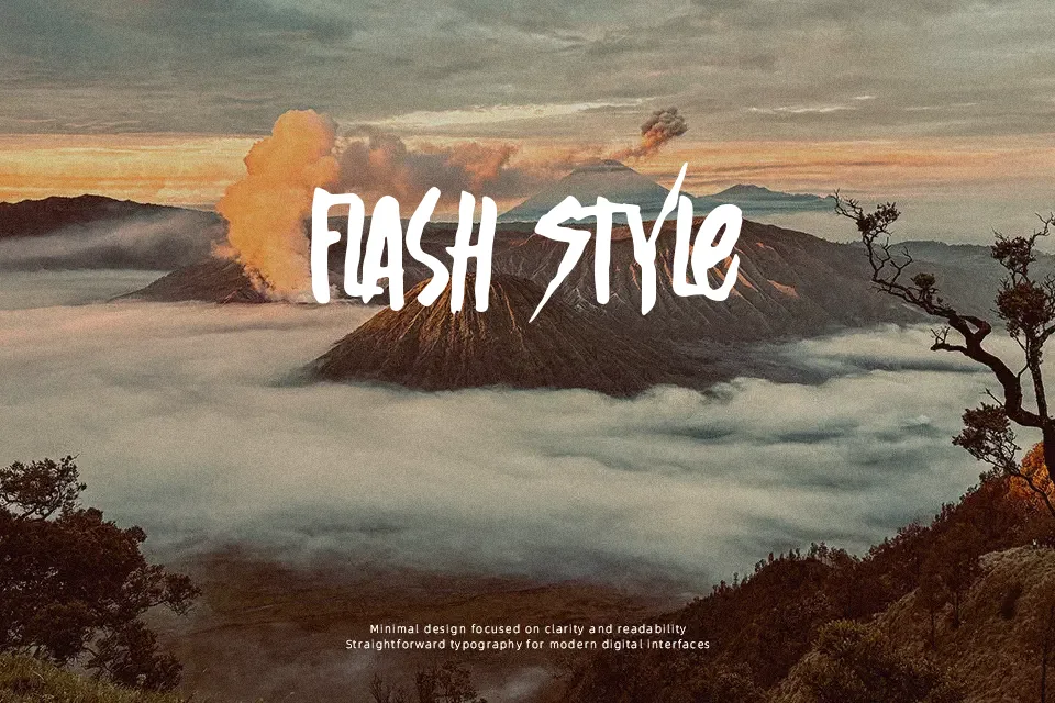 Silent Forest Font Font Preview for Rough Headline