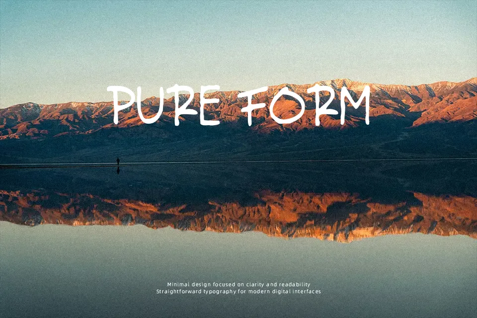 Silent Room Font Font Preview for Playful Mood