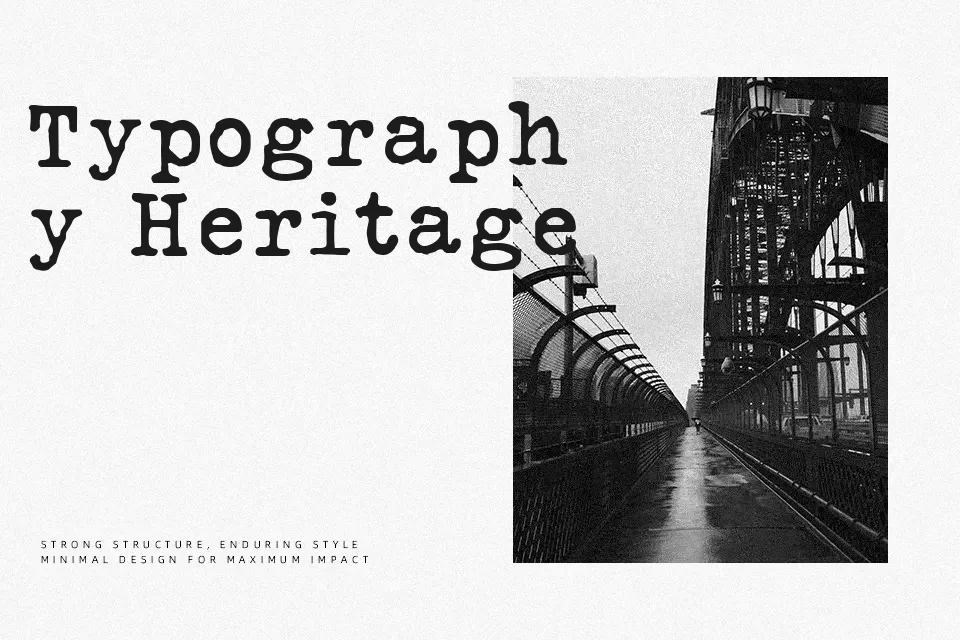 Silk Remington Font Slab Serif Font Preview for Editorial
