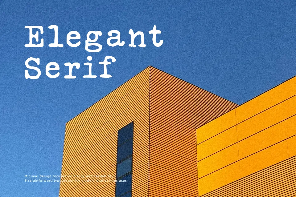 Silk Remington Font Monospace Font Preview for Poster