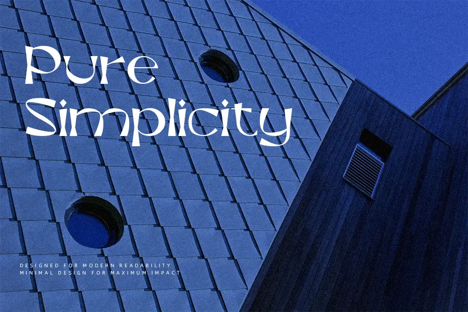 Silkeborg Font Sans Serif Font Preview for Poster