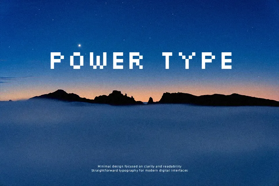 Silkscreen Font Font Preview for Retro Website