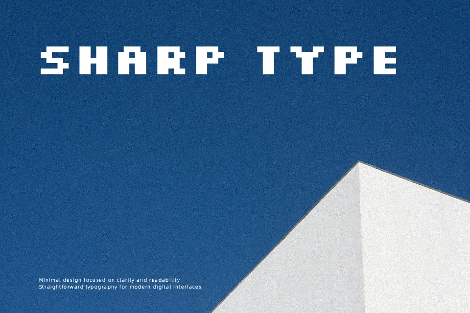 Silkscreen Font Display Font Preview for UI Design