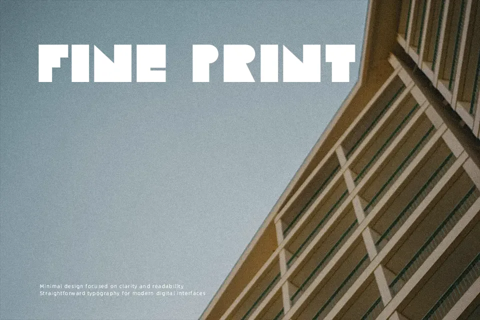 Simplaform Solid Font Font Preview for Retro Logo