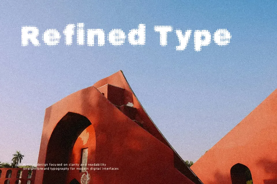 Simple Myopia Font Font Preview for Tech Headline