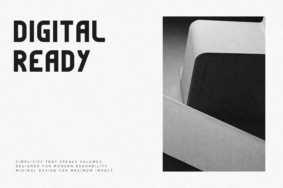 Simpleness Font Font Preview for Modern Headline