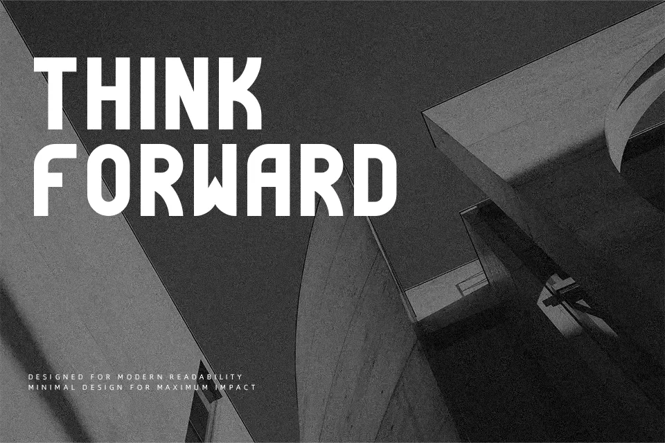 Simpleness Font Sans Serif Font Preview for Advertising