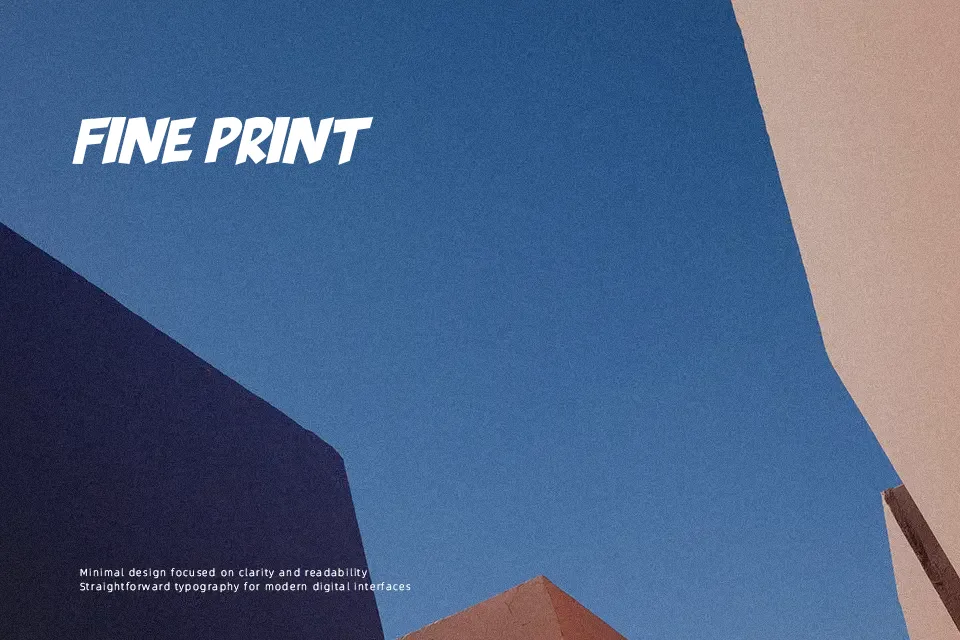 Simplicity Font Display Font Preview for Packaging